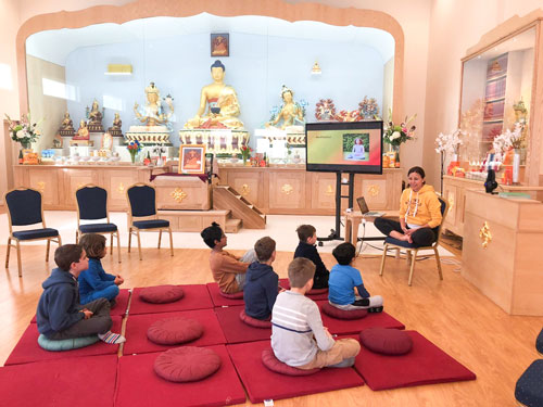 Meditatie pentru copiii
